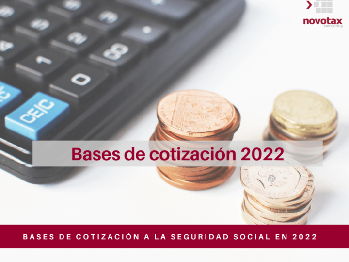 Bases de cotización a la Seguridad Social 2022